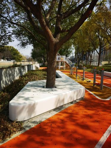 藝術(shù)混凝土坐凳