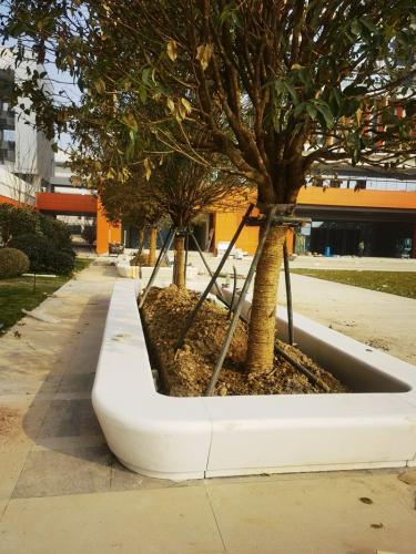 藝術(shù)混凝土坐凳